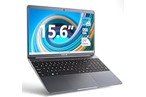 SGIN Ordenador portátil de 15,6 Pulgadas, 12 GB de RAM, 512 GB SSD portátil, Celeron N5095 Up to 2.9GHz, FHD 1920 x 1080, 2.4/5.0G WiFi, 5000 mAh, Bluetooth 4.2 (12GB RAM 512GB ROM)
