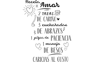 Capitan Vinilo – Vinilos de Pared Decorativos para la Cocina – Pegatinas Cocina Decorativas - Frases Decorativas Pared Cocina - Vinilo Decorativo Cocina (Nº03, 40x50cm)