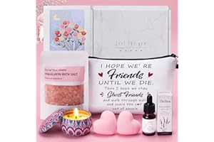 TUDOU Friendship Gifts for Women, Christmas Birthday Pamper Gift for Women Best Friend, Personalised Friendgifts Self Care Package Birthday Hampers, Relaxation Spa Bath Set Gift Ideas for Her Best Friend