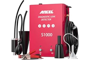 ANCEL S1000 Macchina del Fumo per Auto con Doppia modalità, 12V EVAP Smoke Leak Detector, Auto Lak Test per Veicolo Moto Barca, Localizzatore di perdite di Carburante