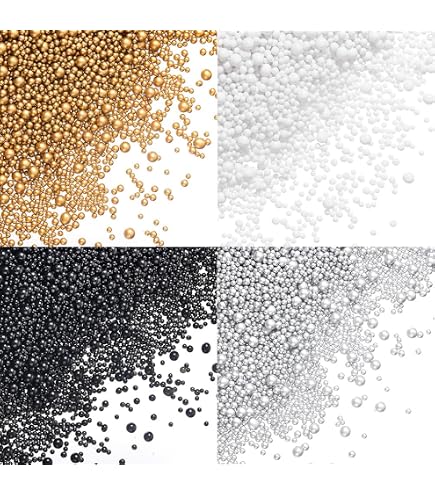 Mini-Glasperlen Ohne Loch - Bunte Mikro-Perlen Für Nail Art, Harz & DIY-Projekte (100g, 0.4-3mm)