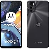 Motorola moto g22 (Quad Camera 50 MP, Display 90Hz 6.5", batteria 5000 mAH, 4/64GB espandibile, Dual SIM, Android 12), Nero (