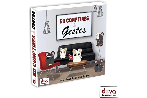 50 Comptines à gestes-Double