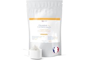 SOLAGE LABORATOIRES COLLAGENE MIX - Peptides de Collagène Marin + Acide Hyaluronique - 8 éléments Bio Actifs – Souplesse de la Peau, des Articulations et des Muscles –Fabriqué En France par les Laboratoires SOLAGE