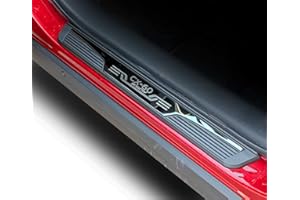 APEXRA Auto Zubehör Einstiegsleisten für 2022-2025 Mazda CX-60, Türeinstiegs Schutz Stahl Kunststoff Autoteile Schweller schutzplatten