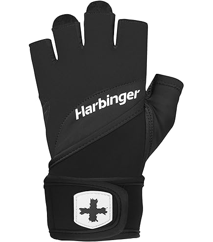 Harbinger Pro Wristwrap 2.0 Gewichtheber-Handschuhe – Handgelenksstabilität