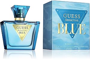 GUESS Seductive Blue, Eau de Toilette da Donna, Colonia Floreale e Fruttata, Fragranza Fresca e Irresistibile, Lunga Durata