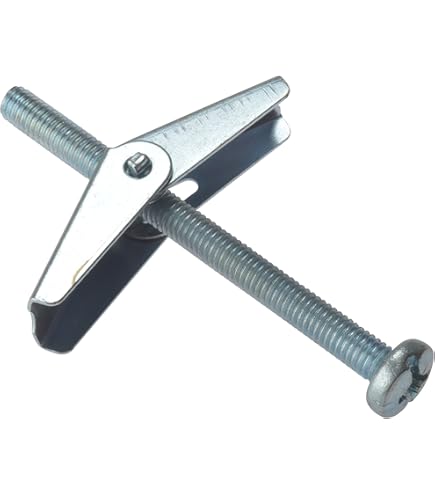 thumbnail interactive-video image 1 of M4 M5 M6 M8 M10 Galvanized Winged Butterfly Spring Toggle Bolt Anchor - Fastener 1 of 10