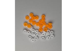 Leefai 10 sets of Bushings (PU) for Pro Fingerboard Trucks -Random Color Bushing for mini Finger Skateboard Trucks