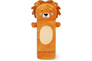 Legami - Super Soft Lion-tema, fluffigt fodral, kartong med färgteckning ingår, 100% polyester, Super Soft Pencil-fodral