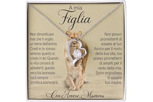 NONNA PROFESSIONISTA Collana Donna Figlia Nipote Nuora Finitura in Oro, Argento Idee Regali per lei Compleanno Natale - Cofanetto con DEDICA incluso