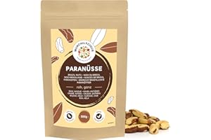 Noci del Brasile 500g di Munchilycious, noci del Brasile crude biologiche, snack alla frutta secca, snack chetonici, guarnizione perfetta per cereali, muesli o porridge per la colazione