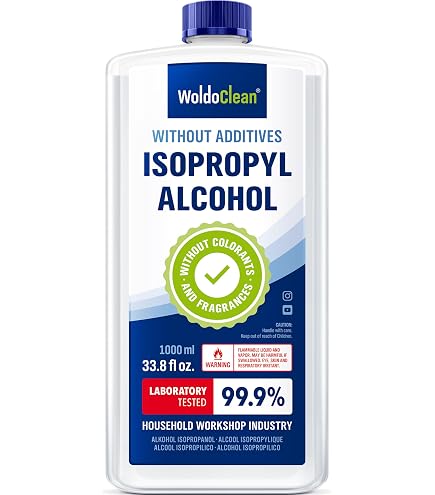 Isopropanol 99,9% – 6x5 Liter (30 L) IPA Entfetter, Reiniger Und Antivirenmittel, Technisches Lösemittel Werkstattreiniger IPA Isopropanol 99,9% – 6x5 Liter (30 L) IPA Entfetter, Reiniger Und Antivirenmittel, Technisches Lösemittel Werkstattreiniger IPA