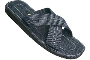 ZAPATOP Chanclas Hombre Tiras Cruzadas Made in Spain en Tejano