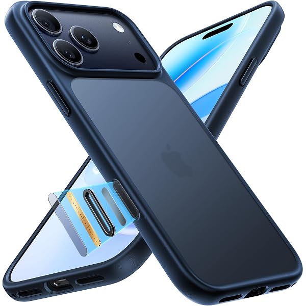 RhinoShield Mod NX Case Für IPhone 13 – Modular, Stoßdämpfend, 3,5 M Fallschutz, Marineblau, Anpassbar