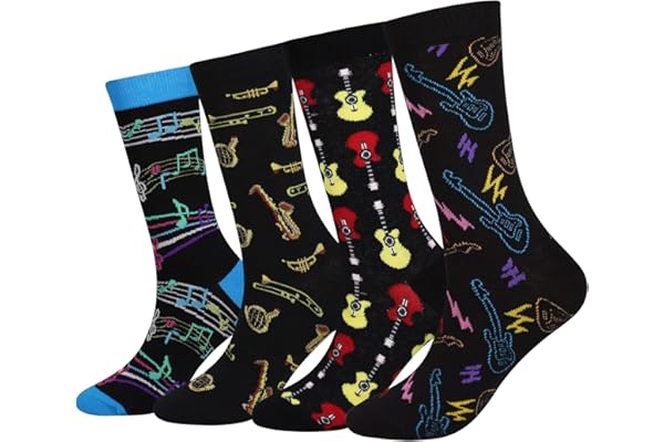 Cansok Chaussettes fantaisie fantaisie pour homme EUR 42-46
