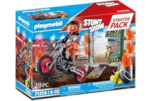 Playmobil 71256 Stunt Show Starter Pack, Fun Imaginative Role-Play, PlaySets Suitable for Children Ages 4+