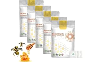 YANOBIA Bee Venom Slimming Patches, Bee Venom Lymphatic Drainage Slimming Patches, Bee Venom Lymphatic Drainage Patches, Bee Venom Lymphatic Drainage & Slimming Patches (5 Box)
