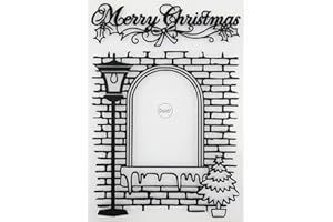 DzIxY Weihnachten Wand Baum Prägeschablonen für Karten Herstellung Supplies DIY Papier 3D Scrapbook Schablonen Album Handwerk Dekoration Vorlage