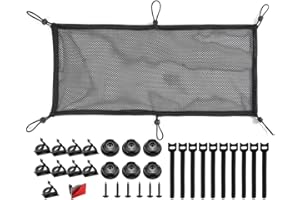 LongZYU Under Desk Cable Tray Flexible Cable Management Under Desk Black Finally Desk Cable Tidy Cable net with 6 holder 6 screws 10cable ties and 10 cable clips for Under Desk Cable Management