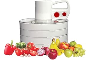 SILVA HOMELINE ABC 728.00 suszarka z 4 dniami suszenia, do owoców, warzyw, grzybów itd., Ø 34 cm, możliwość rozbudowy, 3 poziomy mocy, automatyczne wyłączanie