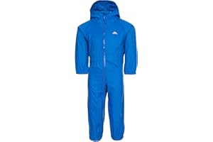 Trespass Pulsante Tuta antipioggia impermeabile con cappuccio Unisex - Bambini e ragazzi