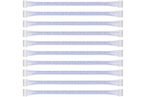 THE LORD OF THE TOOLS 10 cables de repuesto para joystick de 5 pines compatibles con SANWA compatible con Mayflash F300 Joystick Pitch 2.54 mm 24 AWG