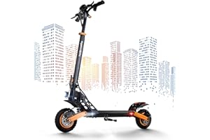 HUABANCHE Monopattino Elettrico Adulti 48V 15AH E Scooter Elettrico per Adulti Monopattini Elettrici Adulto con Pneumatici 9" - G2 PRO