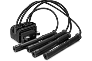 Dromedary 8200084401 Zündspule Zündmodul 1.2 16 V Zündkabelsatz Clio II Kangoo Express Twingo I C06