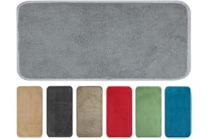 OLIVO TAPPETI OLIVO.shop TEKNOS Tappeto magico assorbi acqua, Zerbino asciugapassi per interno, Tappeto ingresso casa, varie misure e colori (25x70 cm, GRIGIO)