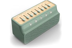 Kingbar Machine à Bruit Blanc, 8 Options de mixage de Sons naturels, Enceinte Bluetooth Portable, pour Dormir, Maison, Bureau, Voyage, Cadeau pour Adult Bébé, Green