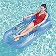 NP Floating Bed Inflatable Pool Float Summer Outdoor Inflatable Beach Swimming Pool Float Water Lounger,Portable Inflatable Recliner,Comfortable Floating Bed & Floating Chair, Pool Raft for Adult