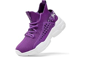 FUSHITON Bambini Scarpe Sportive Ragazzi Ragazze Scarpe da Corsa Scarpe da Passeggiata Moda Comodo Sneaker Casual