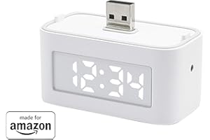 THIRDREALITY Made for Amazon Smart Clock for Echo Flex