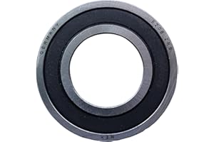 NEX SOLUTIONS GROUP NEX 6208 2rs 1ud Rodamiento de Bolas 40x80x18mm Doble Junta de Goma y Acero Cromado, 6208-2rs Rodamiento de Bolas Sellado