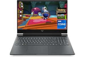 HP Victus 16-r0003sf Ordinateur Portable Gaming 16" FHD IPS 144 Hz, PC Portable Gamer (Intel Core i7-13620H, RAM 16 Go, SSD 512 Go, Nvidia GeForce RTX 4060 8Go, Windows 11), Laptop Gris, AZERTY
