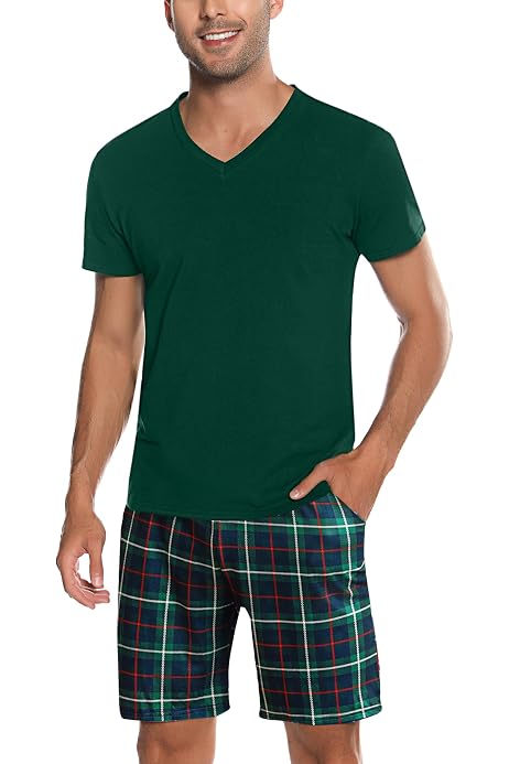 Pantalon Pyjama Homme Carreaux - 95% Coton - Taille élastique & Poches - Confort Nuit & Maison - S à XXL - 2