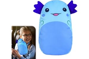 MHJY Gurtpolster Auto Kinder Gurtkissen Autogurt Polster Schlafkissen Plüschiger Gurtschutz Kissen Nackenstütze Kopfstütze Pad für Reisen Mädchen Jungen