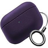 Minesk Airpods Pro 2 ile Uyumlu Leather Skin Serisi Parmak İzi Tutmayan Dış Y&uuml;zeye Sahip ve M&uuml;kemmel Koruma Sağlayan Orta Ser