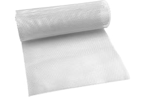 ZAYMDO Car Mesh Grille, 100 * 30cm Silver Universal Aluminium Alloy Car Racing Grill Net Vent Tuning Durable Honeycomb Grille Mesh for Bumper, Hood Vents, Fenders (3 * 6mm)