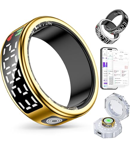 SYTIFRO Smart Ring Für Herren Und Damen , 5ATM Was Produktbild-Vorschau 2