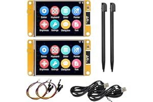 Binghe ESP32 Display ESP32 mit Display Board mit WiFi Bluetooth 2.8" 240 * 320 ESP32 Intelligente TFT Modul Touchscreen LVGL Hochgeschwindigkeit IoT Konnektivität Kompatibel mit Arduino/LVGL(2 Stück)