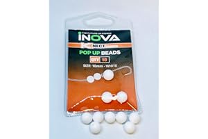 Inova Pop Up Floating Beads: White: 10mm