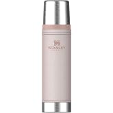 STANLEY Classic Legendary Vakumlu Termos 0.60 Litre - Hammertone Rose Quartz | Paslanmaz &Ccedil;elik