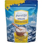 Purelife Himalaya Tuzu Beyaz Gran&uuml;l 500gr | Doğal Kristal Kaya Tuzu | Gurme | Rafine Edilmemiş Mineralli Doğal Tuz | Recyclab
