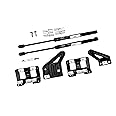 Hand Free Hood/Bonnet Opening Gas Spring System Compatible with Mahindra THAR (Gas Springs + Brackets) - TRAC ULTRA Lift Dynamic Gas Spring