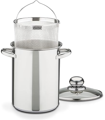 Aspergepan, Kookpan, Noedelpan, 3,9 L, Pan Voor Het Koken Van Asperges