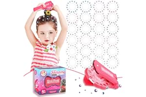 SFSSHUI Hair Bedazzler Kit,Diamond Hair Machine With 360 Hair Gems,Haar Glitzersteine Gerät,Strasssteine Haare Styler,Glitzersteine Haare Bling Bling Haarschmuck Diamant Gerät Strasssteine Gemstone Styler (A)