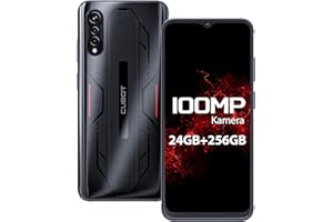 CUBOT X70 Handy ohne Vertrag, 24GB+256GB/1TB Erweiterbar, 100MP Kamera, Octa Core MediaTek Helio G99, Android 13 Smartphone, 6.583'' FHD+, 5200mAh Akku, Dual SIM 4G Handy, GPS, OTG, NFC (Sp Schwarz)