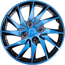 Enjoliveurs Roues 15 Pouces Universels - Protection Jantes - Installation Rapide - Argent